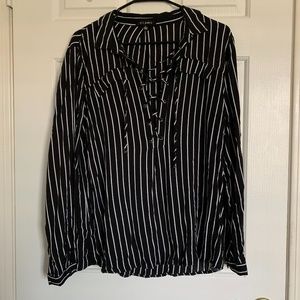 Striped Loose Blouse